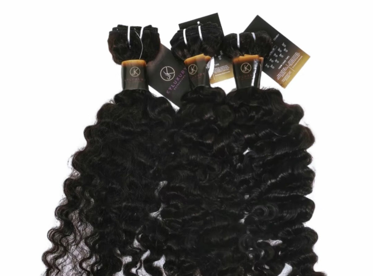 KyLuxury Raw 13A Burmese Curly Hair – Single Bundle